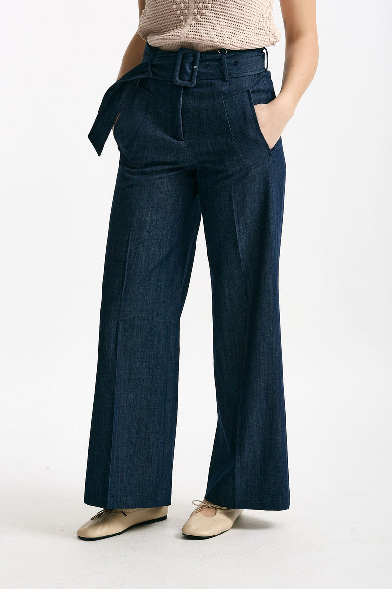 Pantalone DAISY in denim women Incotex - 1