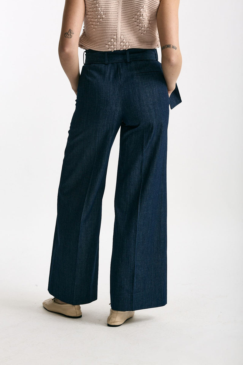Pantalone DAISY in denim women Incotex - 3