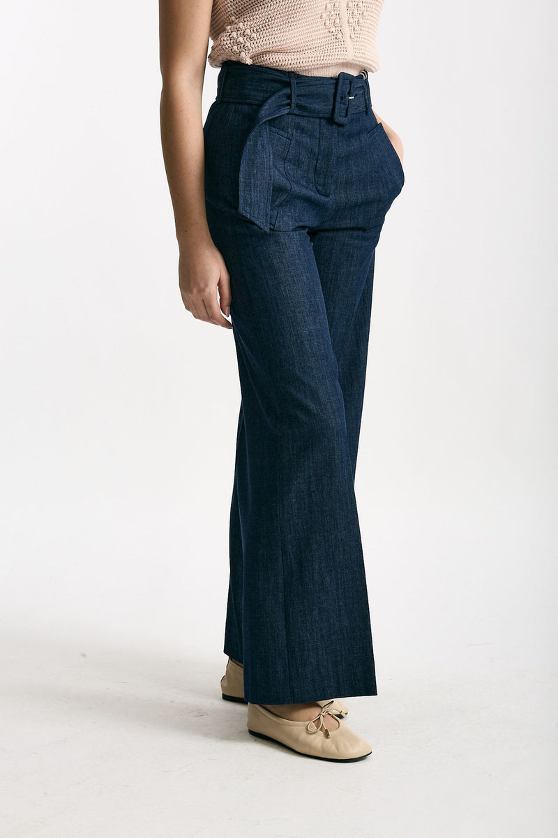 Pantalone DAISY in denim women Incotex - 4