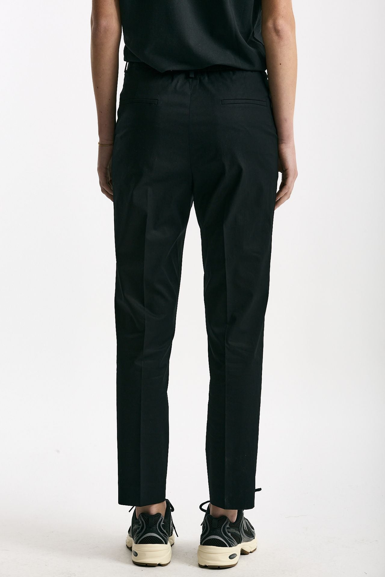 Pantalone regular GALENE nero women Incotex - 3