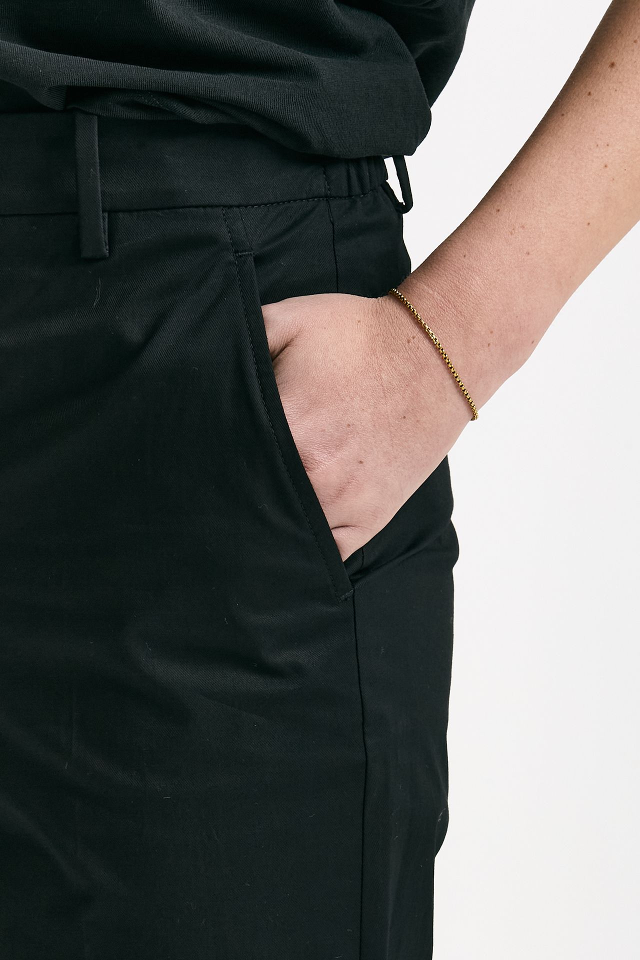Pantalone regular GALENE nero women Incotex - 5