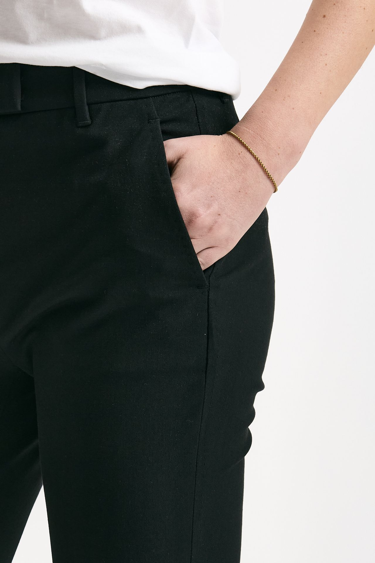 Pantalone slim KIMAMA nero women Incotex - 5