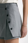 Short pannello vita alta grigio azzurrato women Iro - 5