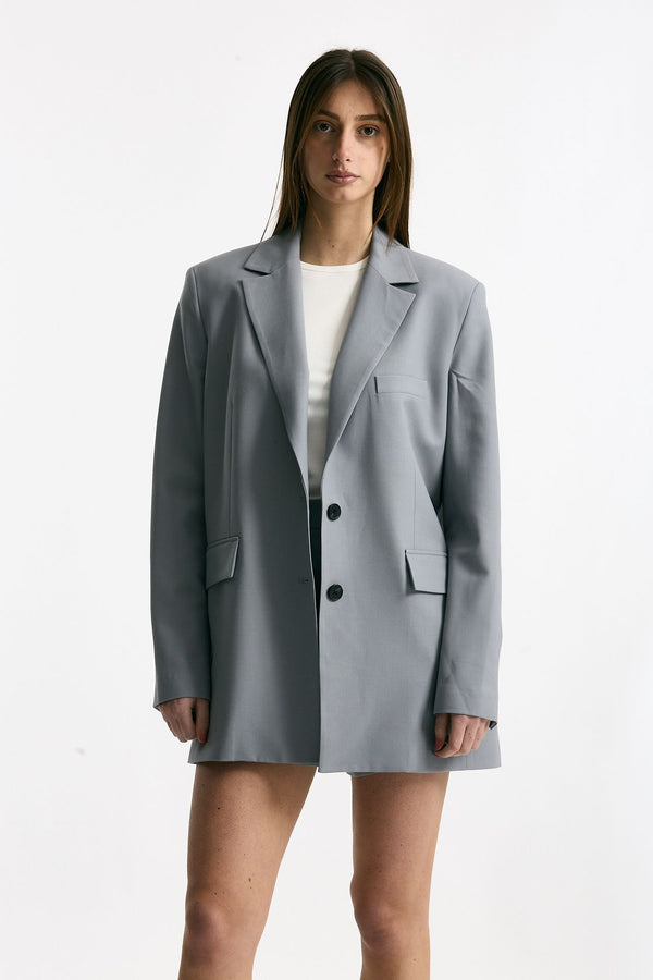 Blazer over grigio azzurrato women Iro