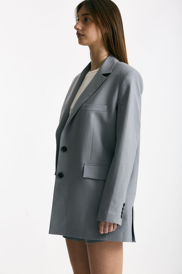 Blazer over grigio azzurrato women Iro