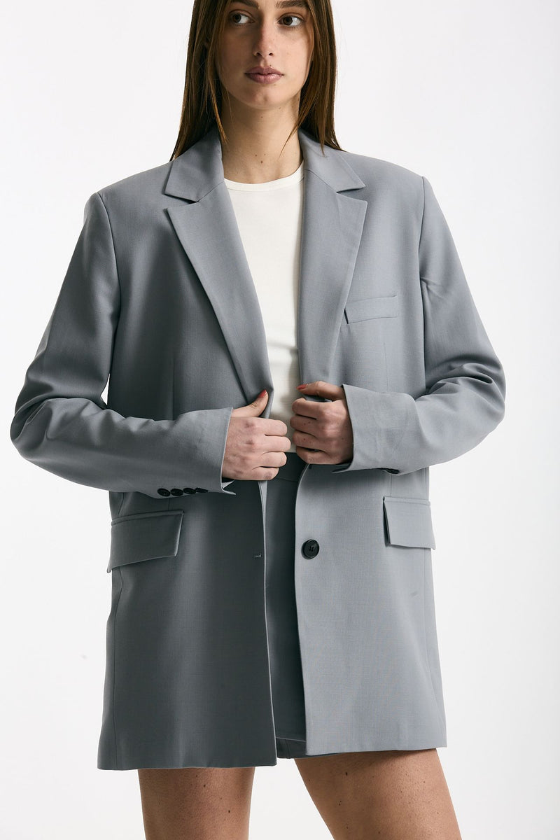 Blazer over grigio azzurrato women Iro - 4