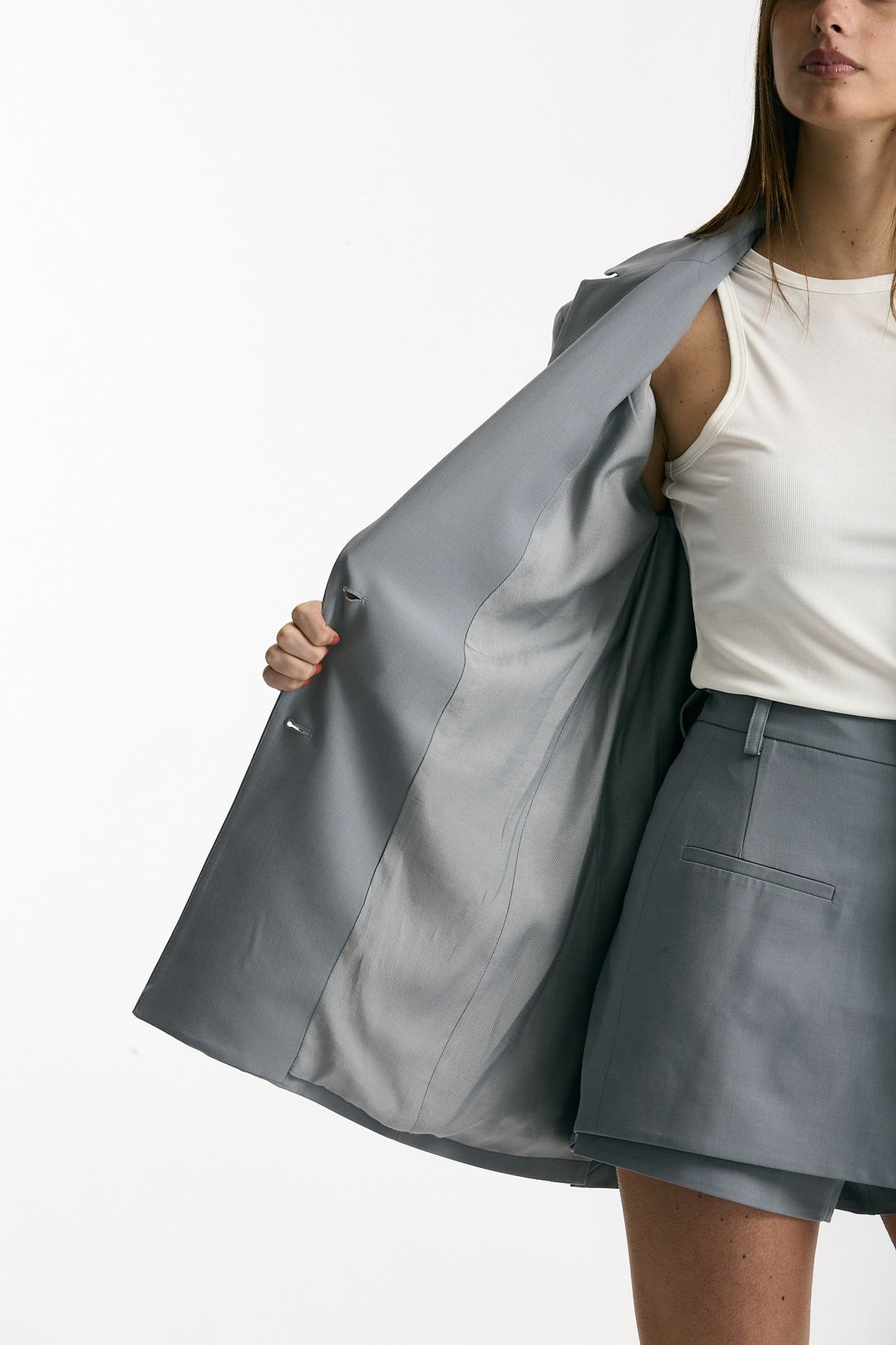 Blazer over grigio azzurrato women Iro - 6