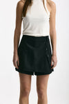 Short pannello vita alta nero women Iro - 2