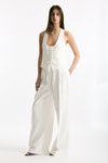 Gilet scollato in viscosa bianco women Iro - 5