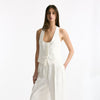 Gilet scollato in viscosa bianco women Iro - 6