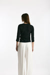 T-shirt girocollo lavorata nero women Iro - 3