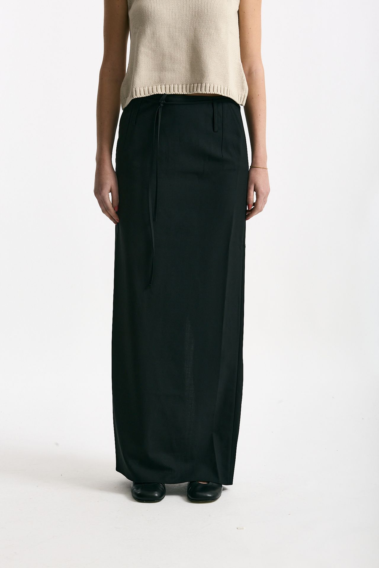 Gonna dritta a portafoglio nero women Iro - 1