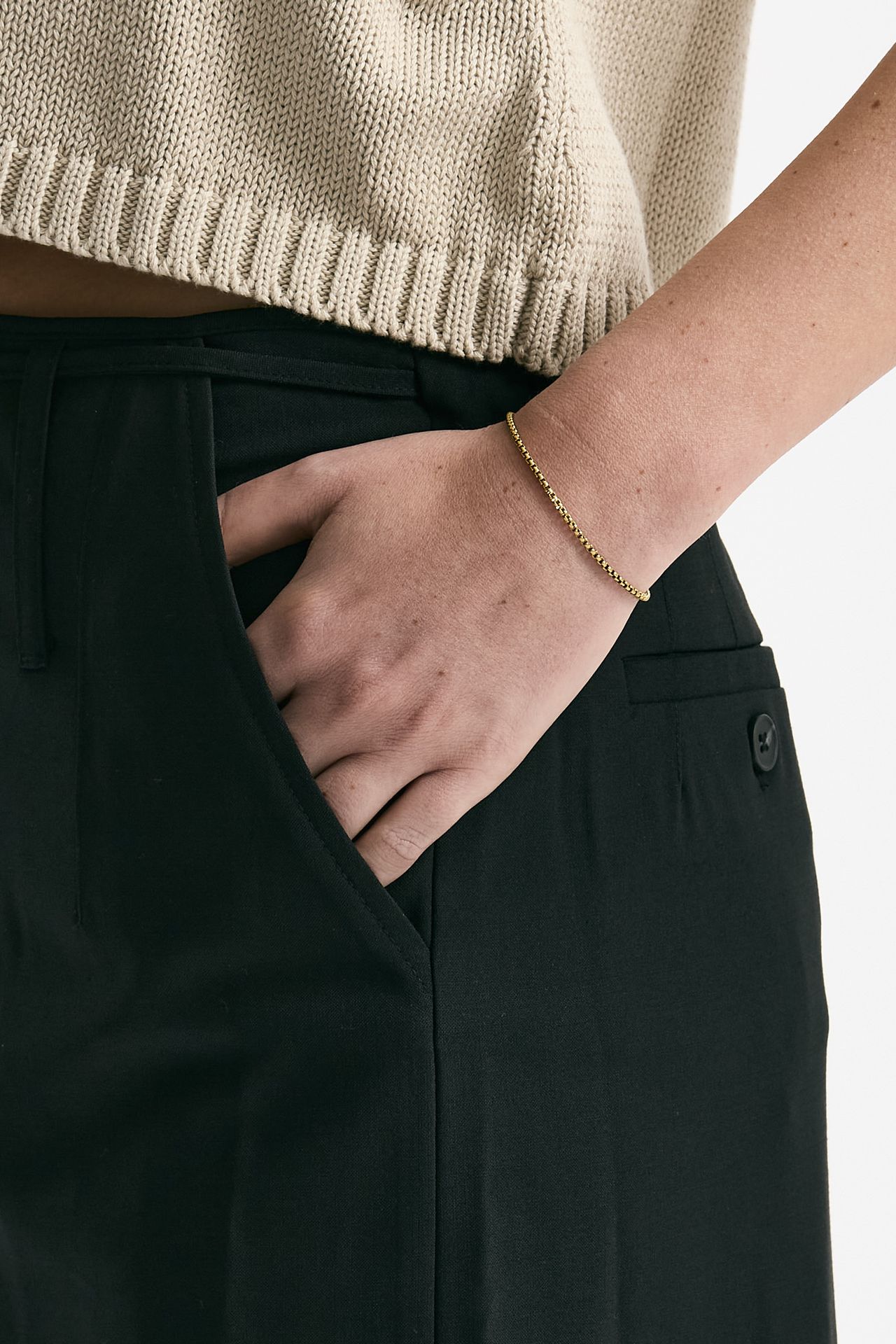 Gonna dritta a portafoglio nero women Iro - 4