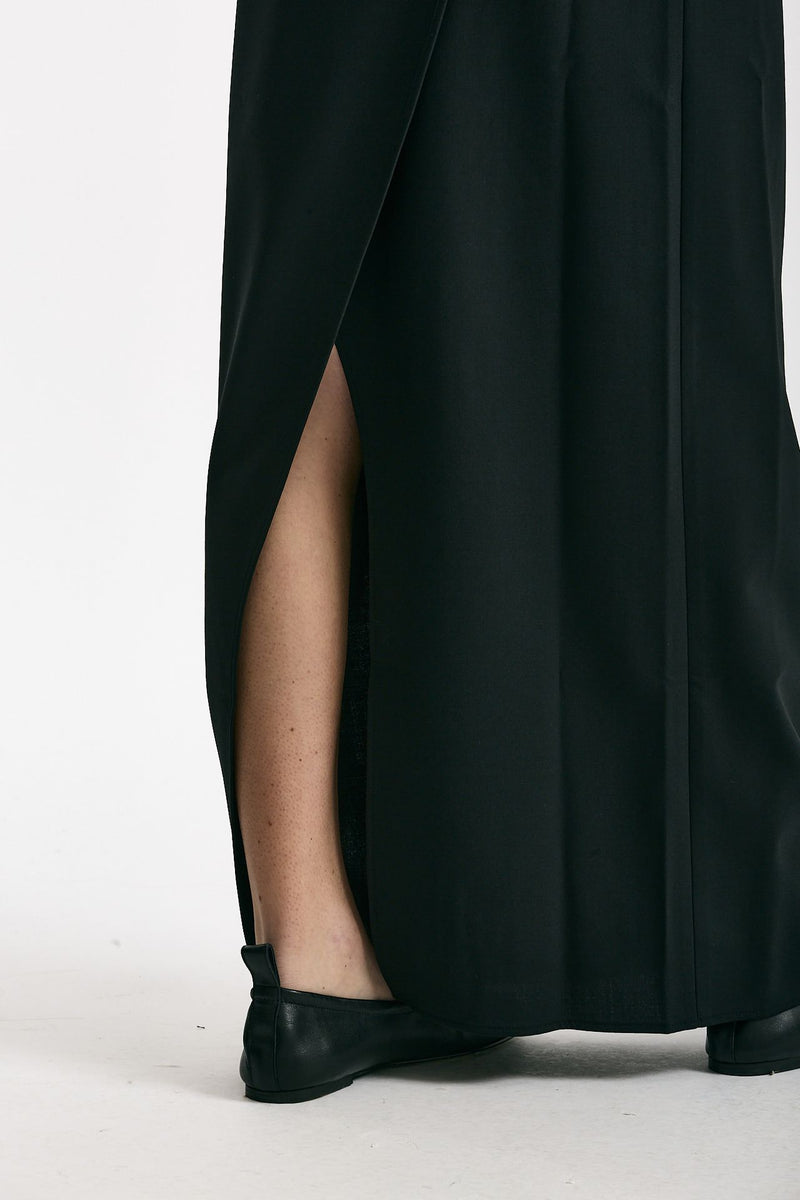 Gonna dritta a portafoglio nero women Iro - 6