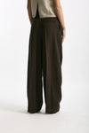 Pantalone vita alta in viscosa marrone women Iro - 3