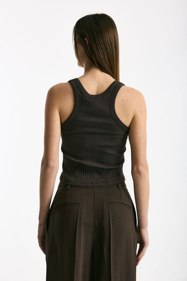 Top a costine marrone women Iro