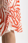 Gonna vita regolare in fantasia bianco e rosso women Iro - 4