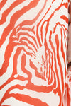 Gonna vita regolare in fantasia bianco e rosso women Iro - 6