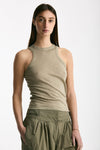 Top in lino verde women Iro - 3