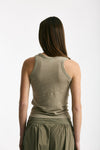 Top in lino verde women Iro - 4