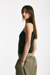 Top in lino nero women Iro - 1