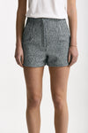 Short lavorati bianco nero e azzurro women Iro - 1