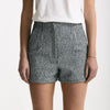 Short lavorati bianco nero e azzurro women Iro - 6