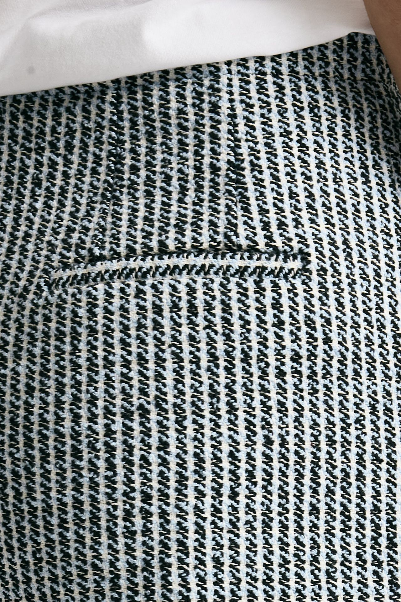Short lavorati bianco nero e azzurro women Iro - 5