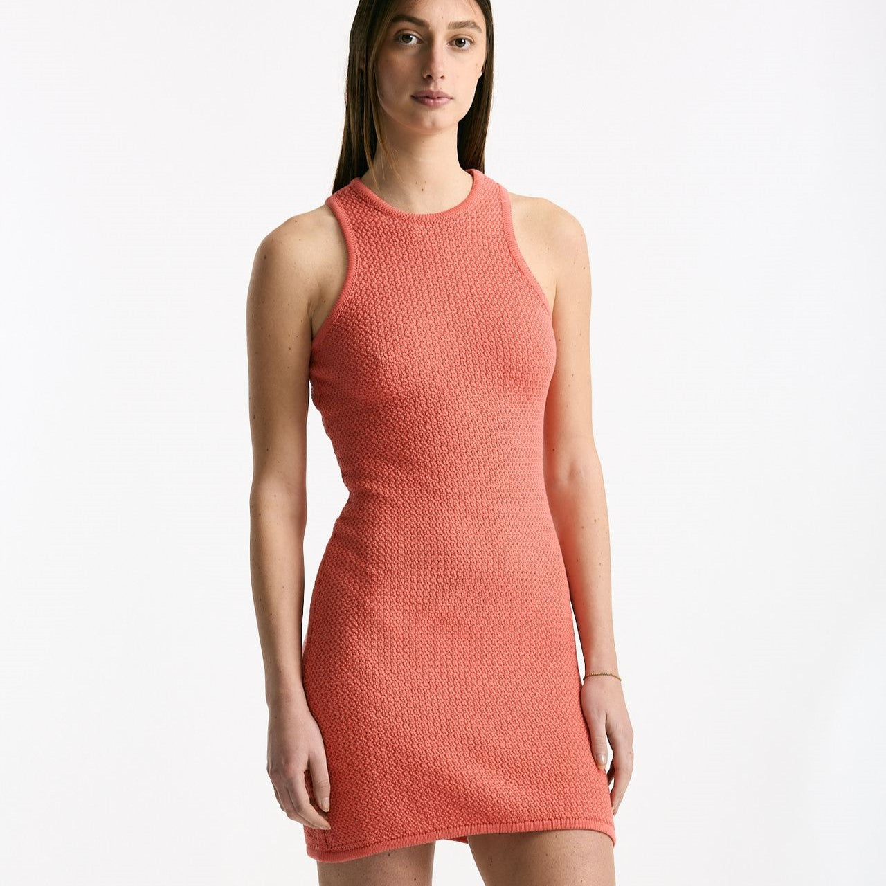 Abito in maglia rosa salmone women Laneus - 7