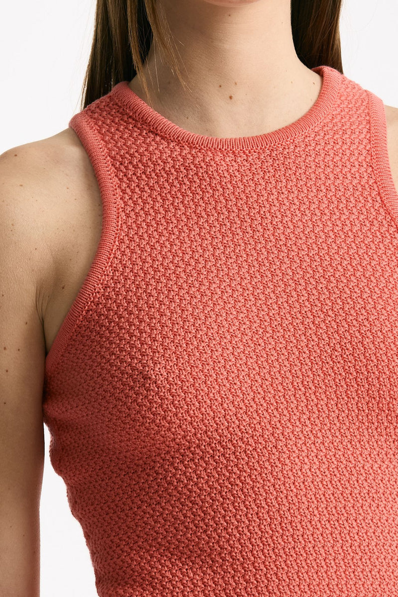 Abito in maglia rosa salmone women Laneus - 5