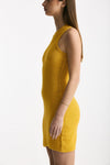 Abito in maglia giallo women Laneus - 2