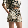 Shorts in cotone animalier women Laneus - 6