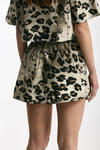 Shorts in cotone animalier women Laneus - 4