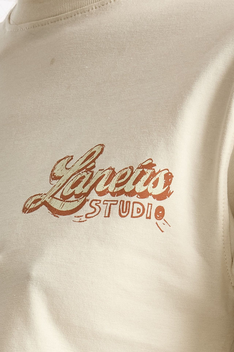 T-shirt crop panna women Laneus - 6