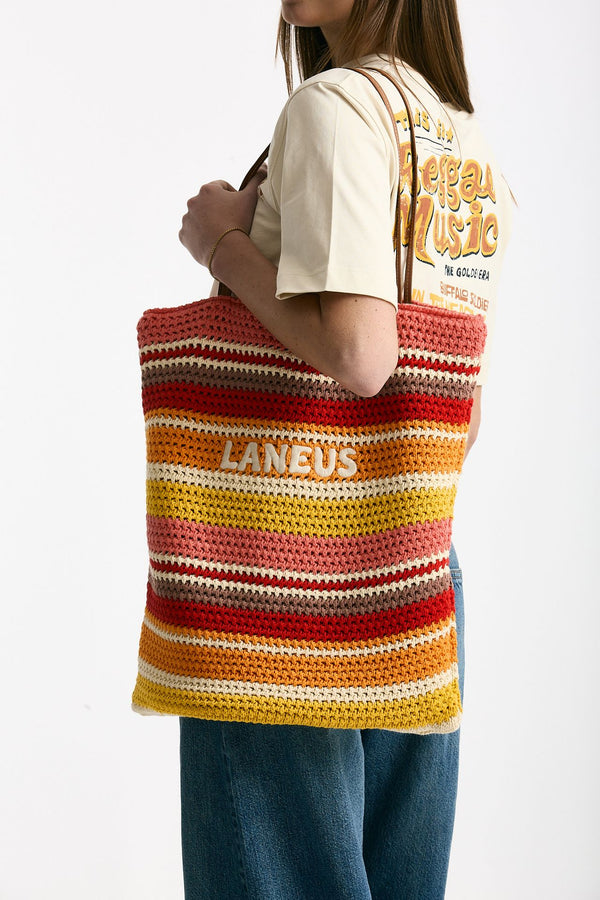 Borsa in maglia Multicolore women Laneus