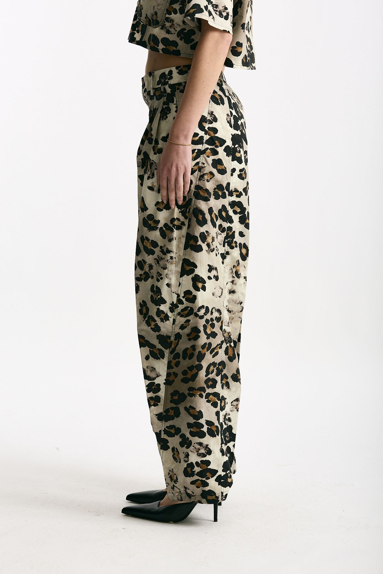 Pantalone animalier Vita alta women Laneus - 2