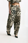 Pantalone animalier Vita alta women Laneus - 4