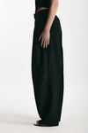 Pantalone morbido nero women Laneus - 3