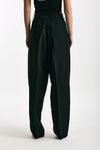 Pantalone morbido nero women Laneus - 4