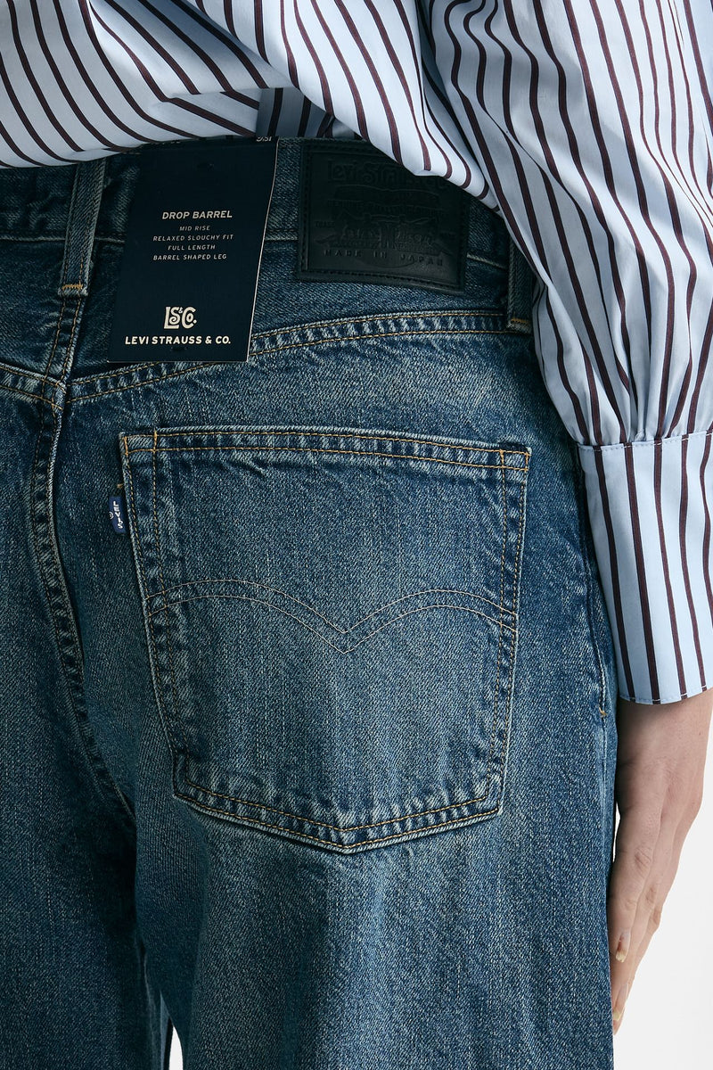Jeans boyfriend BLU TAB lavaggio scuro vita alta women Levi's - 6