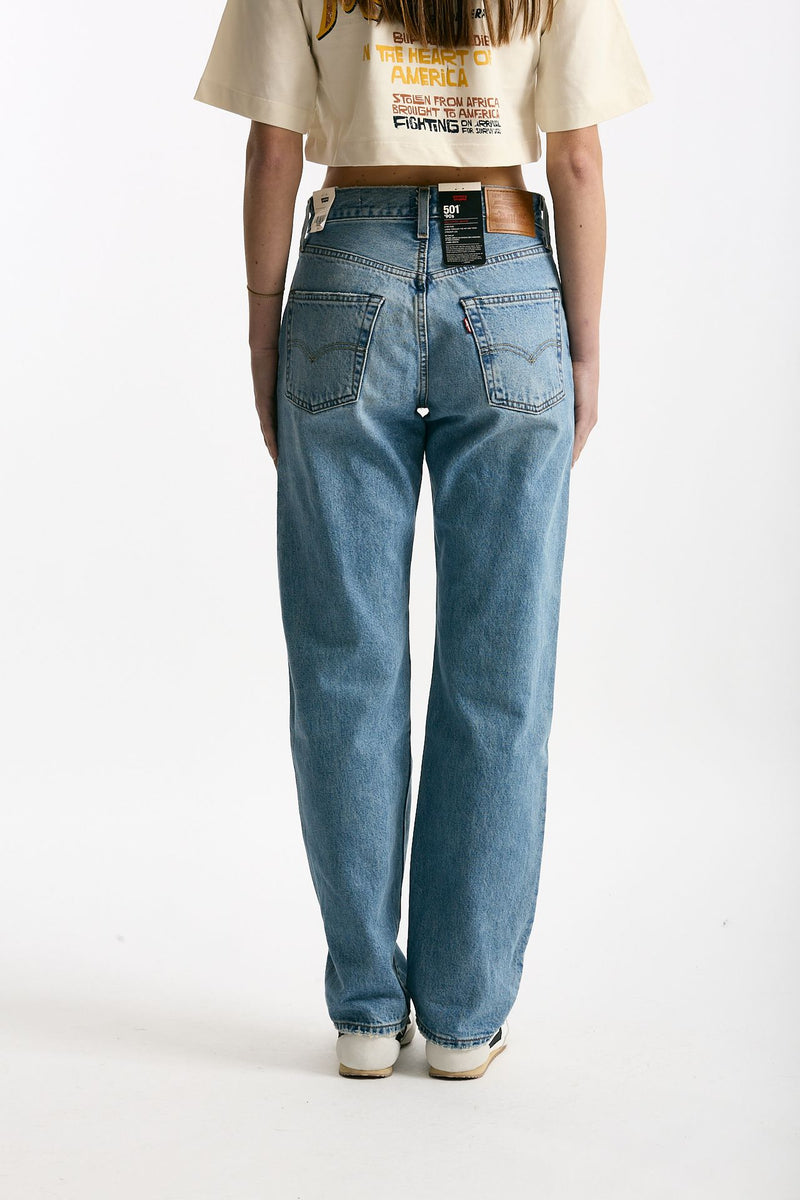 Jeans regular 501 lavaggio medio chiaro women Levi's - 3