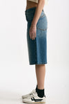 Bermuda in denim lavaggio medio scuro women Levi's - 2