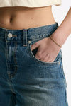 Bermuda in denim lavaggio medio scuro women Levi's - 5