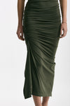 Abito stretch verde oliva women Marsēm - 4