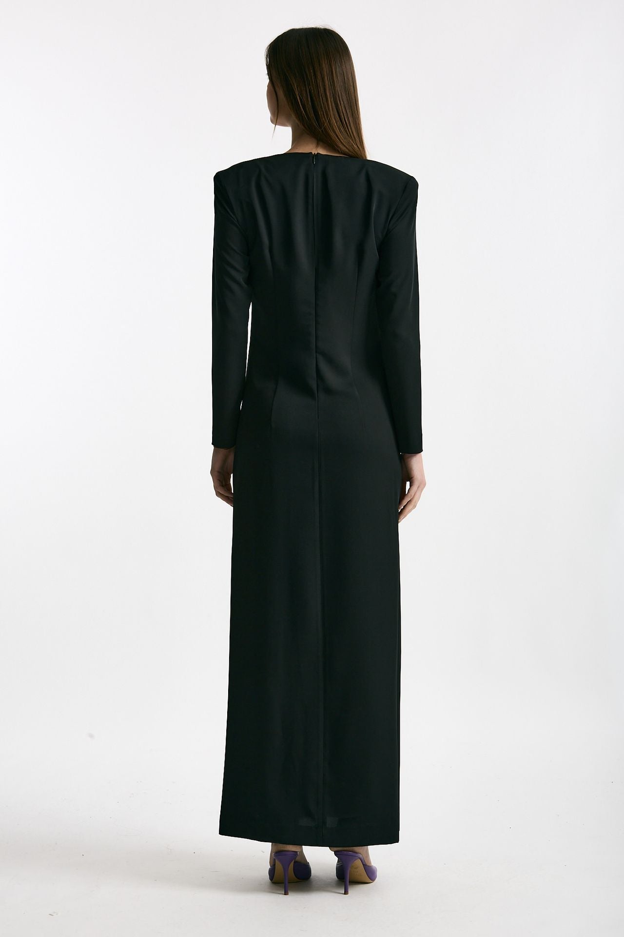 Abito lungo nero women Marsēm - 3