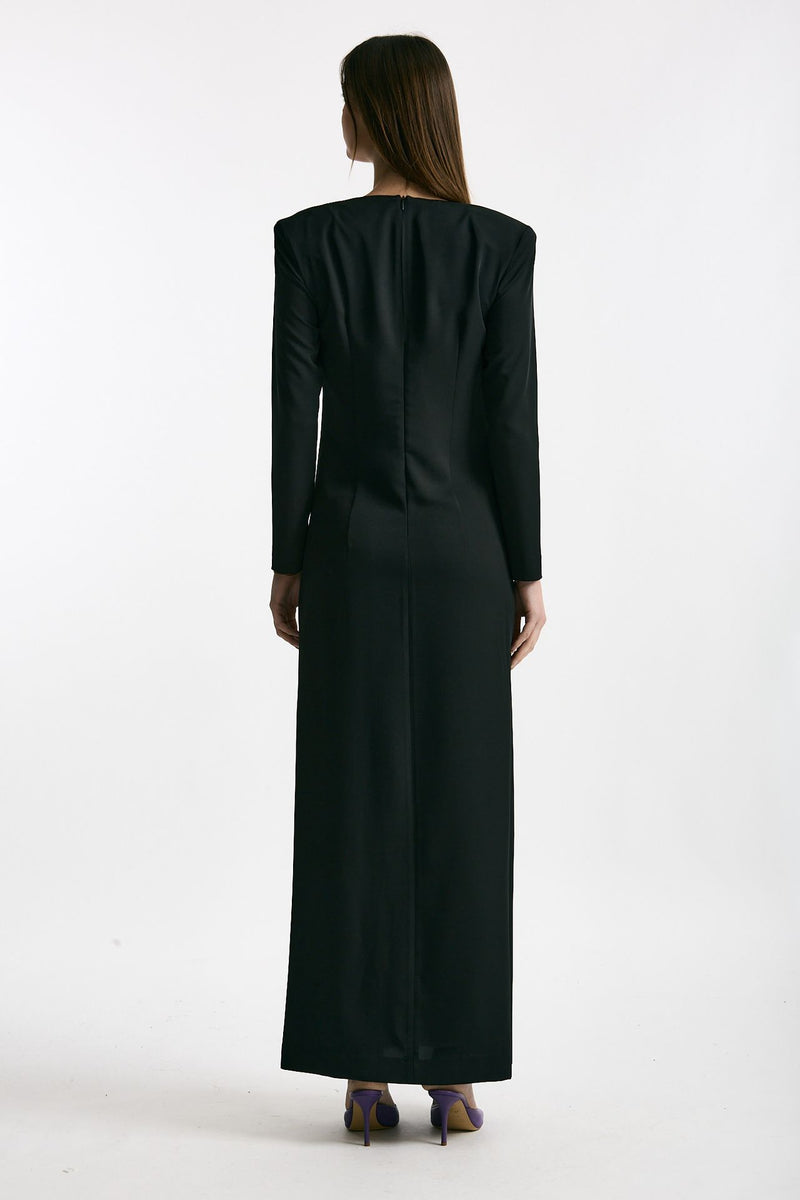 Abito lungo nero women Marsēm - 3