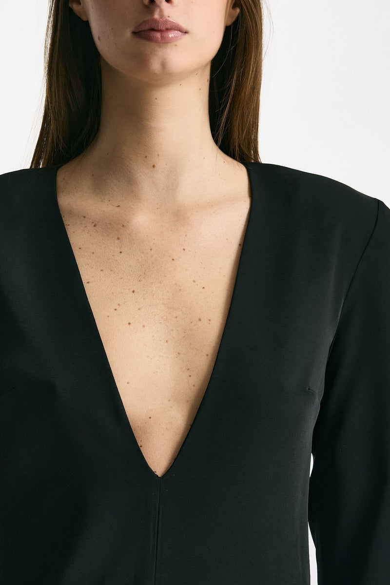 Abito lungo nero women Marsēm - 5
