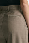 Pantalone vita alta ampio beige women Marsēm - 6