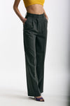 Pantalone ampio grigio gessato women Marsēm - 4