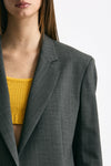 Blazer over grigio gessato women Marsēm - 8